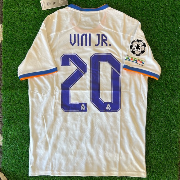 Vini Jr. Real Madrid Home 21/22 jersey - Picture 1 of 9